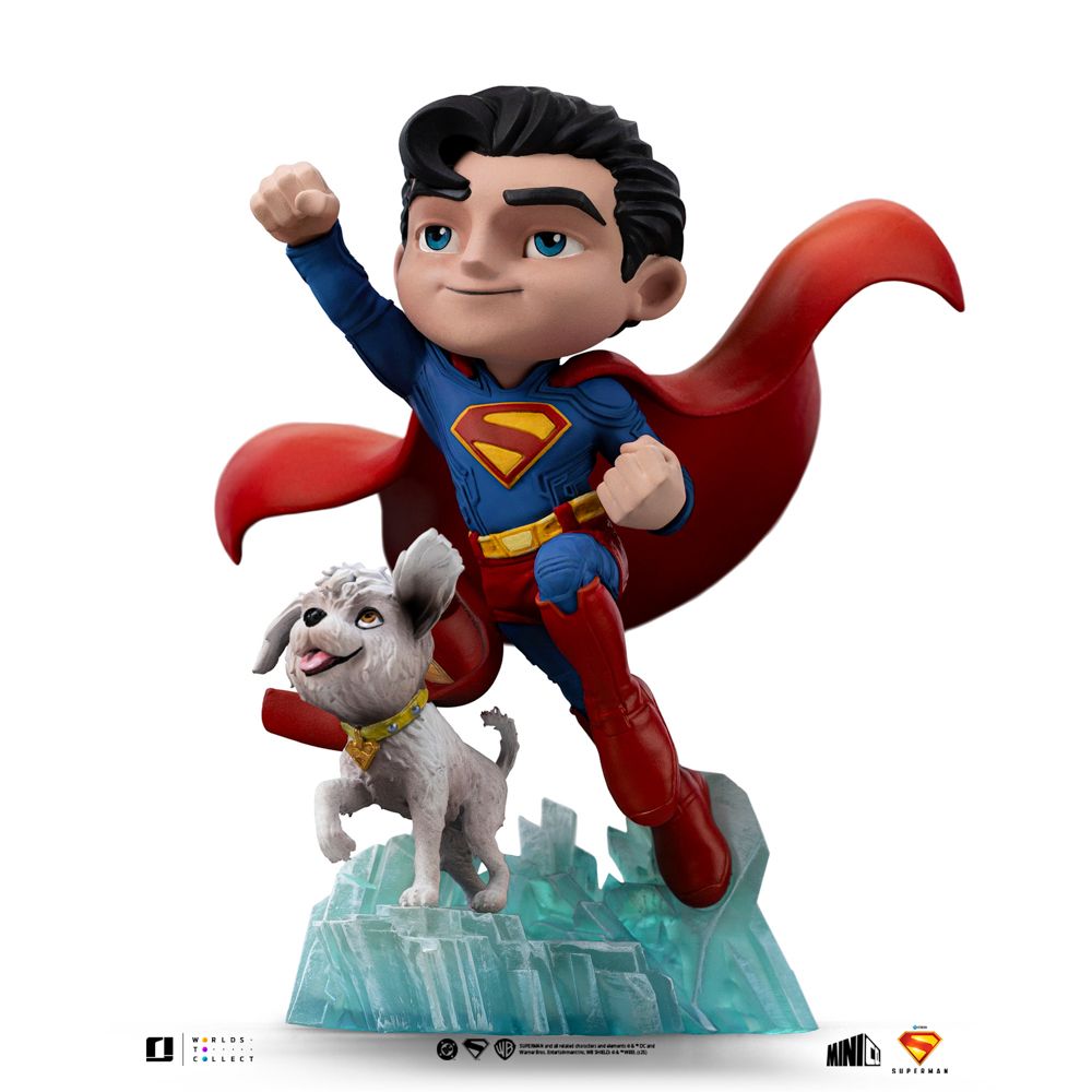 PRE-ORDER Iron Studios Superman and Krypto - Superman Legacy - Minico