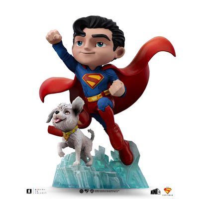 PRE-ORDER Iron Studios Superman and Krypto - Superman Legacy - Minico