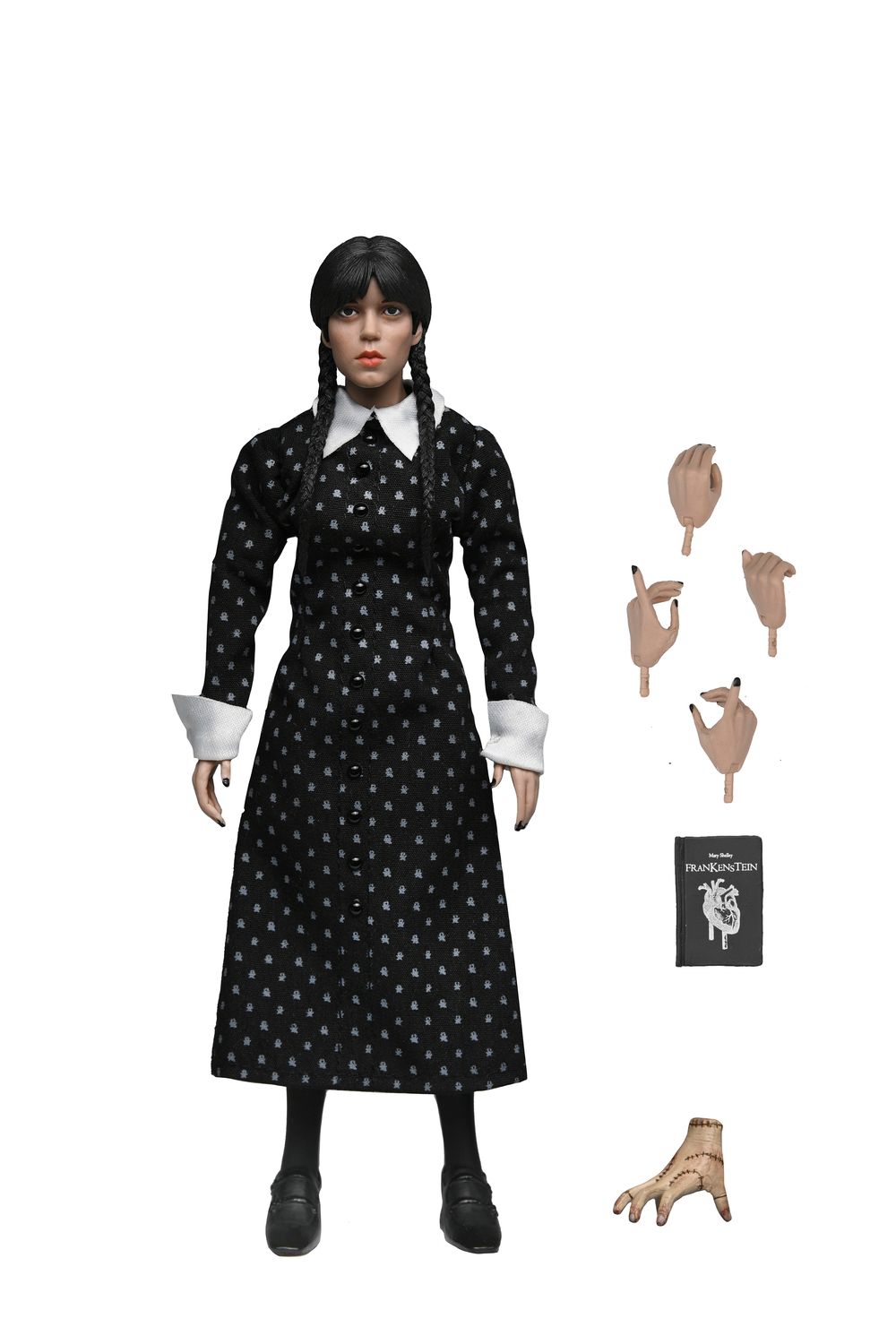 PRE-ORDER NECA Wednesday - Wednesday Addams (Classic Dress) 8&quot; Clothed Action Figure