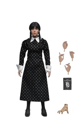 PRE-ORDER NECA Wednesday - Wednesday Addams (Classic Dress) 8&quot; Clothed Action Figure