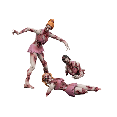 PRE-ORDER Joy Toy Dark Source Zombie Figure CheerLeaders