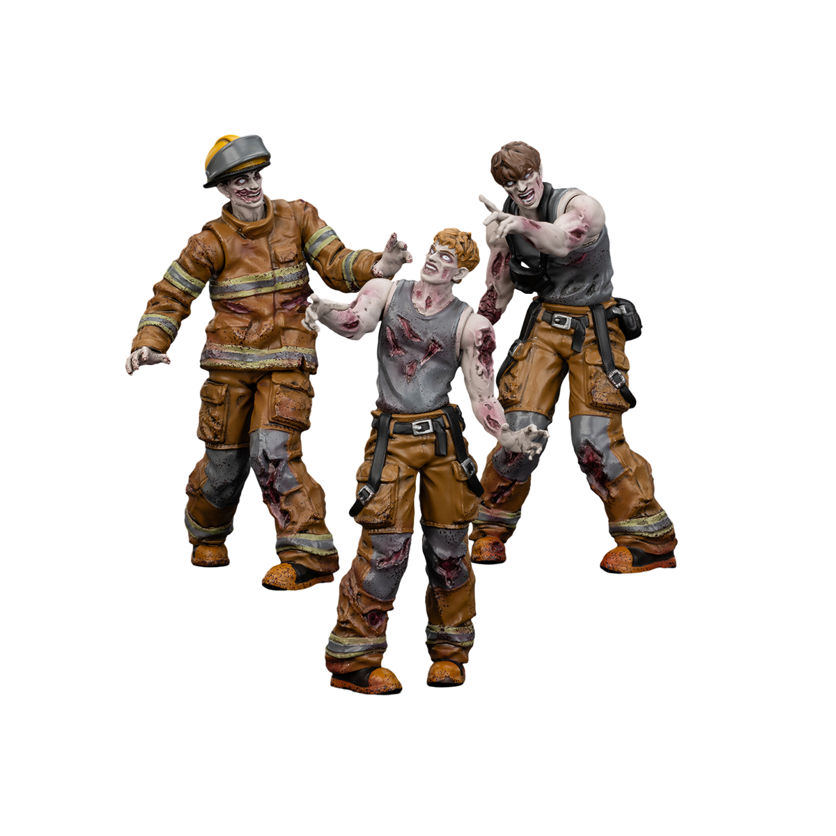 PRE-ORDER Joy Toy Dark Source Zombie Figure Firefighters