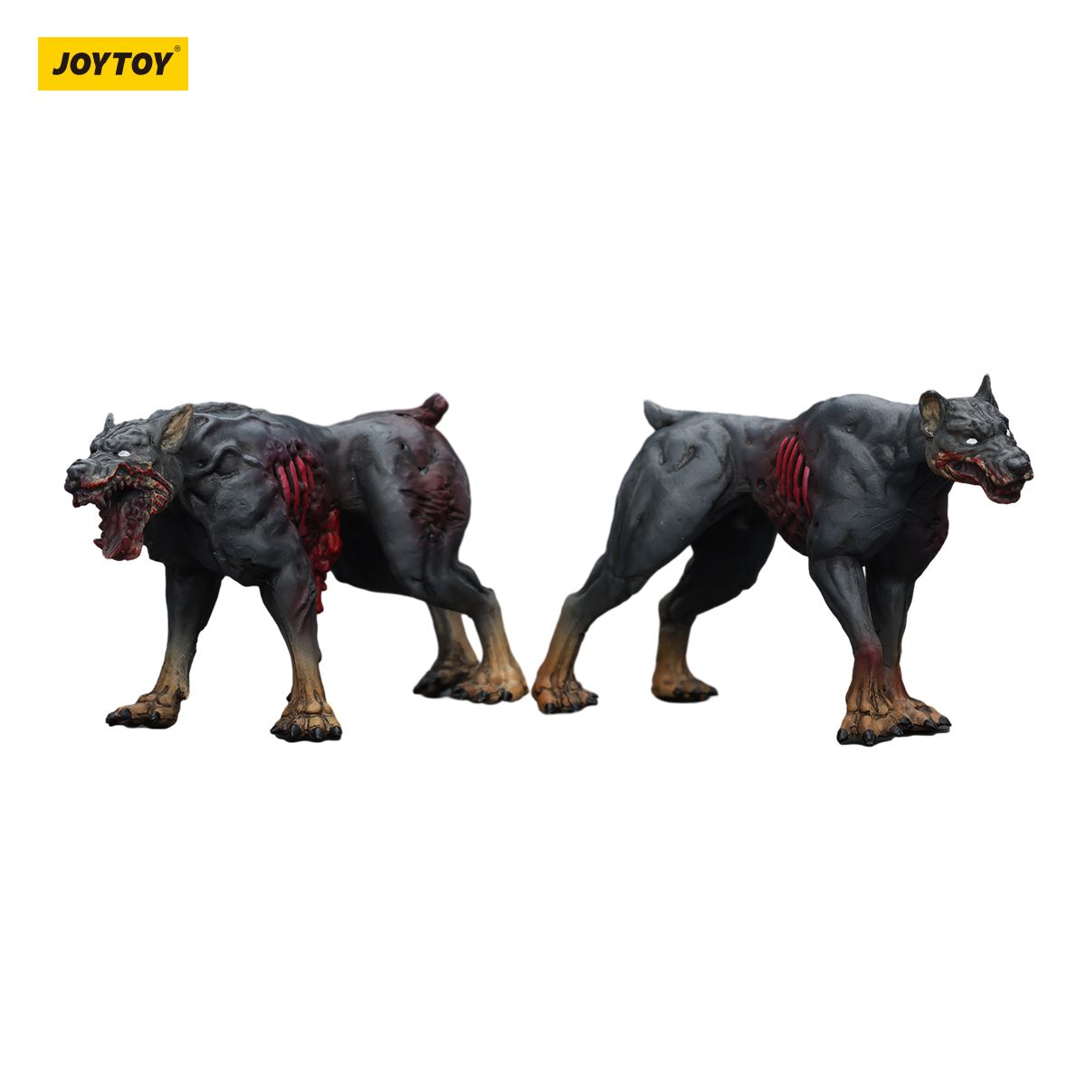 PRE-ORDER Joy Toy Dark Source Zombie Fiqure Zombie Police Dogs