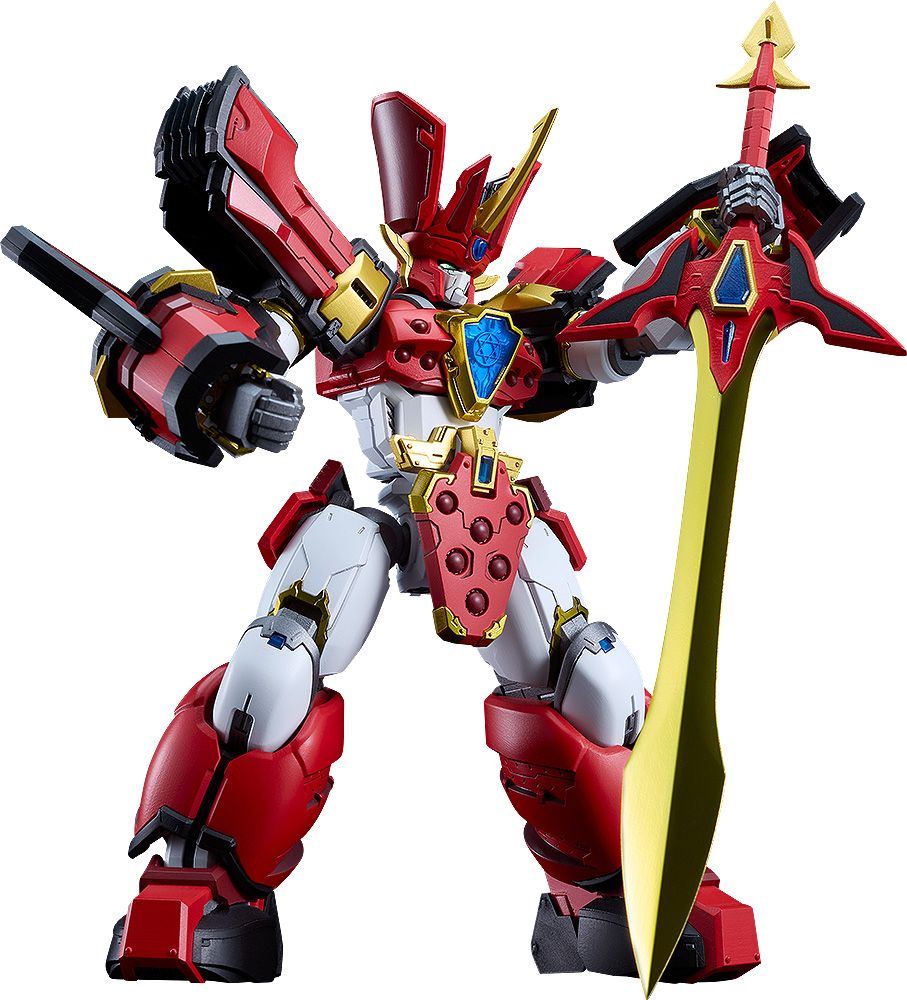 PRE-ORDER Good Smile Moderoid Mado King Granzort - King&#39;s Style Granzort Gold Edition Plastic Model Kit