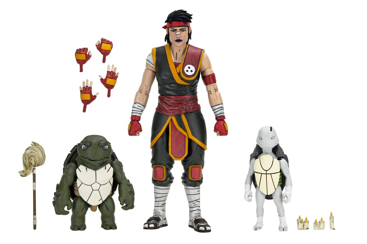 PRE-ORDER NECA Teenage Mutant Ninja Turtles The Last Ronin The Lost Years - Casey Marie with Baby Odyn &amp; Uno 7&quot; Action Figure