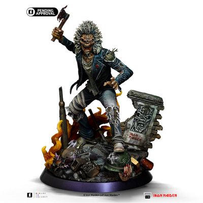 PRE-ORDER Iron Studios Eddie 50th Anniversary Iron Maiden Art Scale