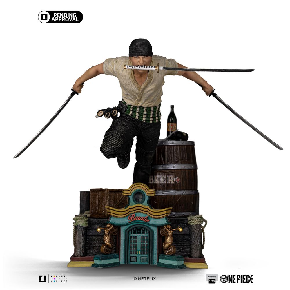 PRE-ORDER Iron Studios Zoro - One Piece Art Scale 1/10