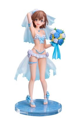 PRE-ORDER Good Smile A Certain Scientific Railgun T Mikoto Misaka Wedding Swim Swimsuit Ver. 1/7th Scale Figure