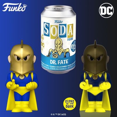 PRE-ORDER Funko Dr. Fate Soda Vinyl Figure