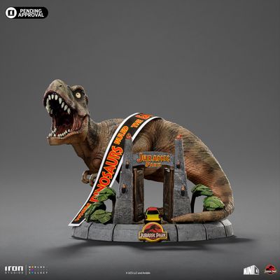PRE-ORDER Iron Studios T-REX Illusion Deluxe Mini Co.