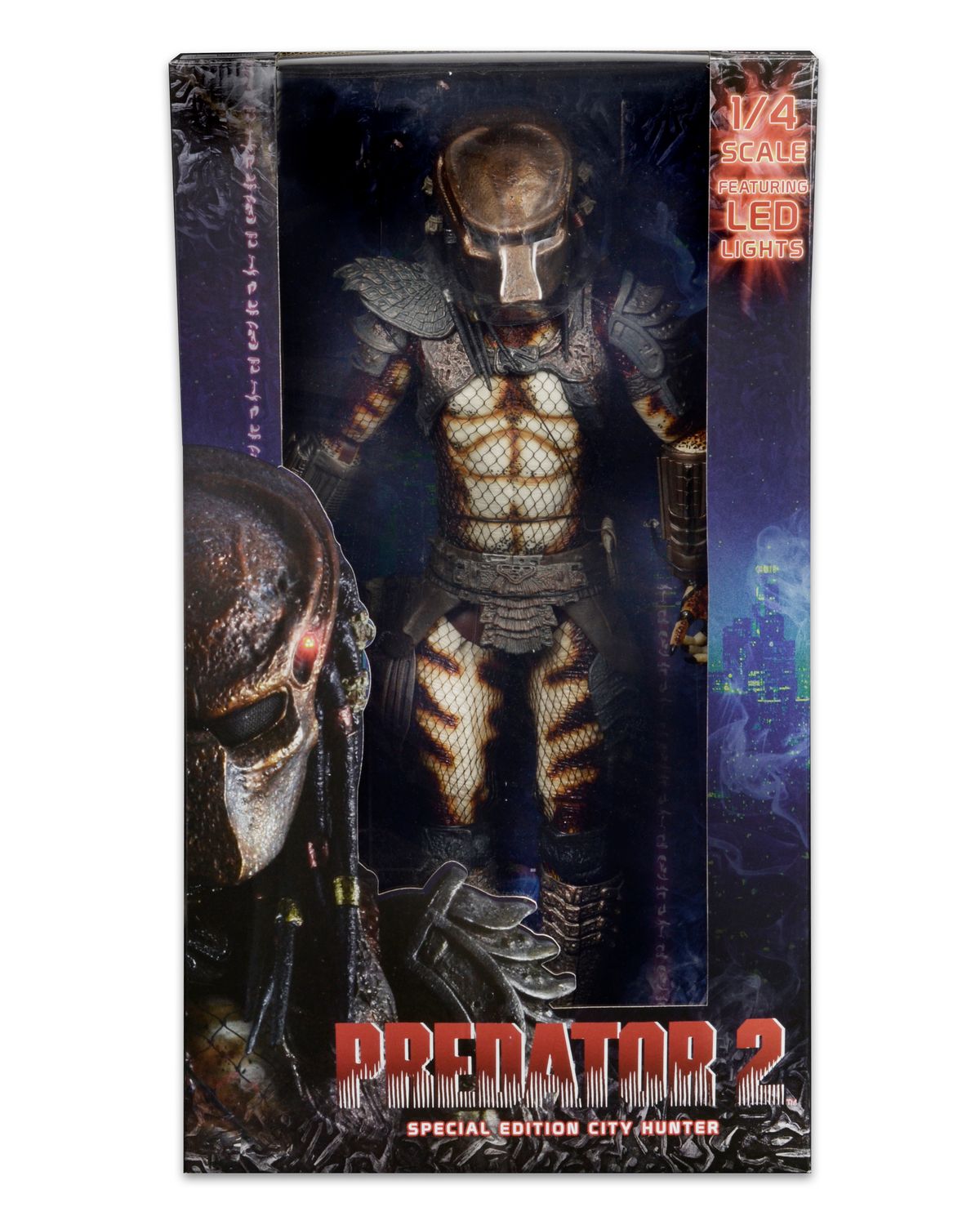 PRE-ORDER NECA Predator - City Hunter Predator with LED Lights 1/4th Scale Figure