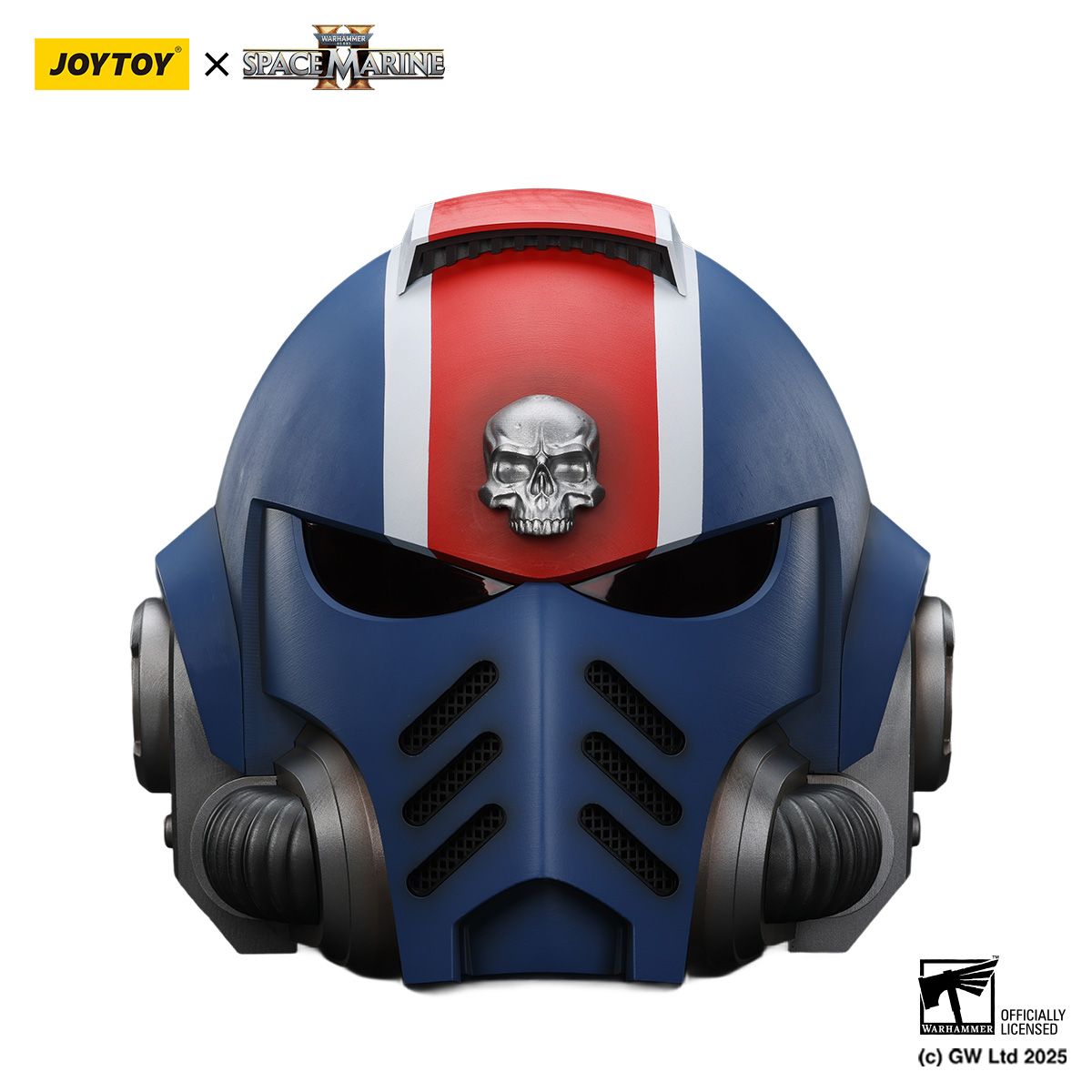 PRE-ORDER Joy Toy Warhammer 40k Ultramarines Lieutenant Titus&#39; MKX Helmet