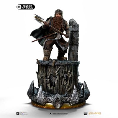 PRE-ORDER Iron Studios Gimli Unleashed Lord of the Rings Art Scale 1/10