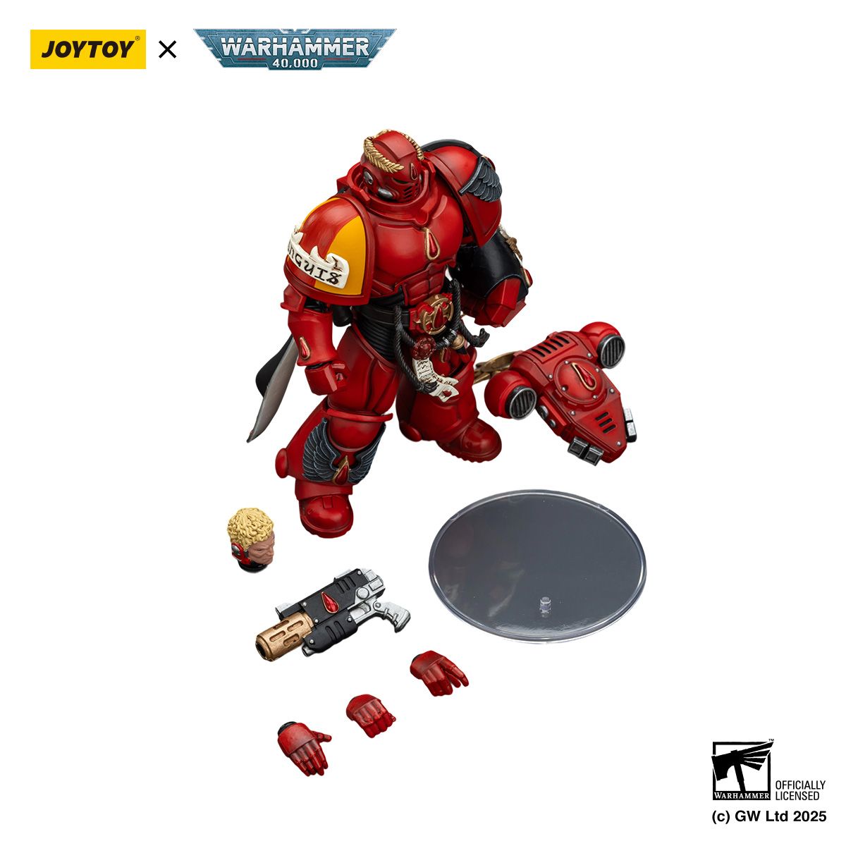 PRE-ORDER Joy Toy Blood Angels Captain with Inferno Pistol &amp; Power Fist