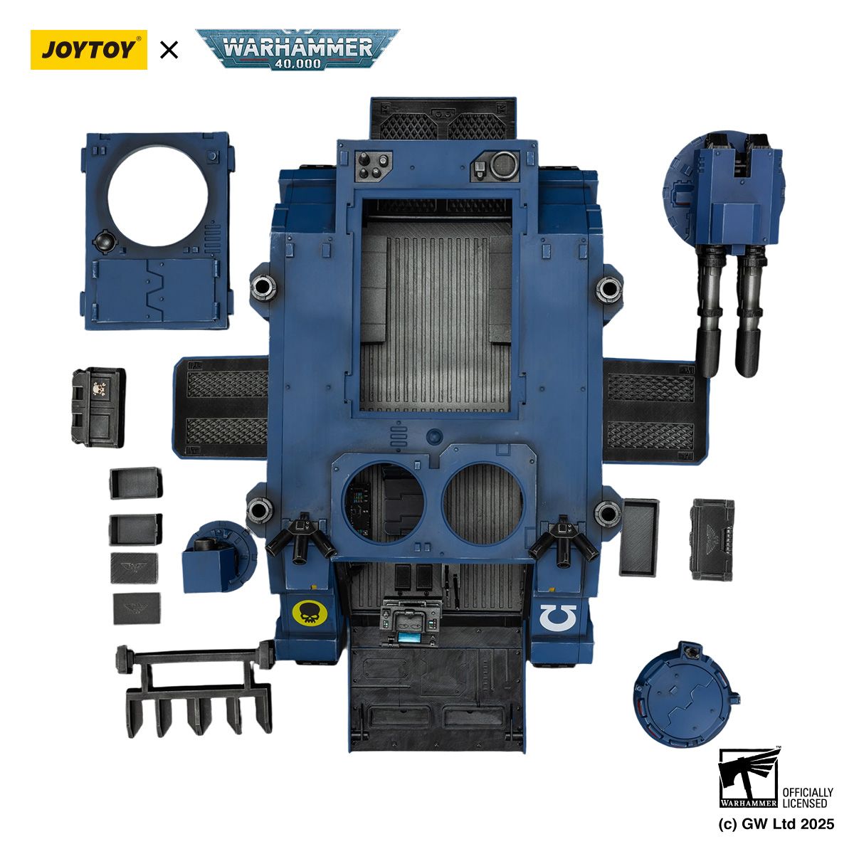 PRE-ORDER Joytoy Warhammer 40k Ultramarines Razorback with Twin Lascannon