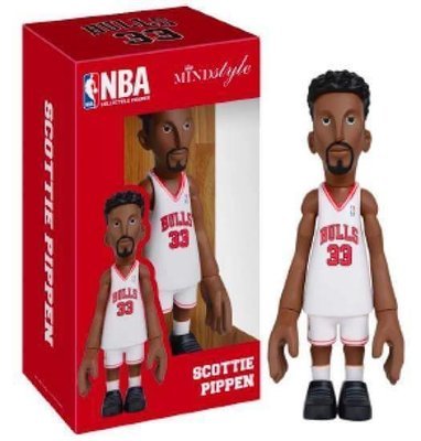 MINDstyle x Coolrain NBA Chicago Bulls Scottie Pippen Arena Box Figure (White)