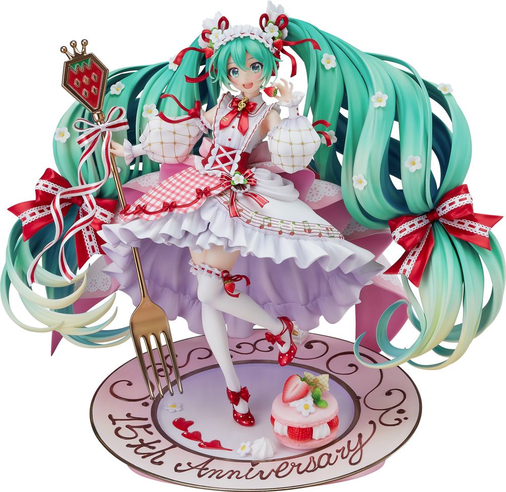 PRE-ORDER Good Smile Vocaloid Hatsune Miku Strawberry Motif (15th Anniversary Ver.) 1/7th Scale Figure
