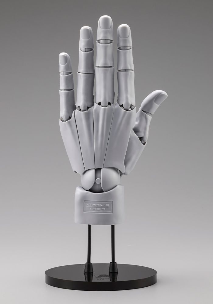 PRE-ORDER Kotobukiya Artist SUpport Item Hand Model Men&#39;s S/L - Gray