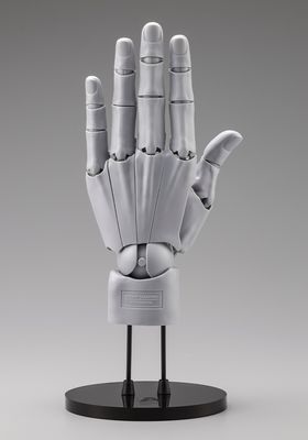 PRE-ORDER Kotobukiya Artist SUpport Item Hand Model Men&#39;s S/L - Gray