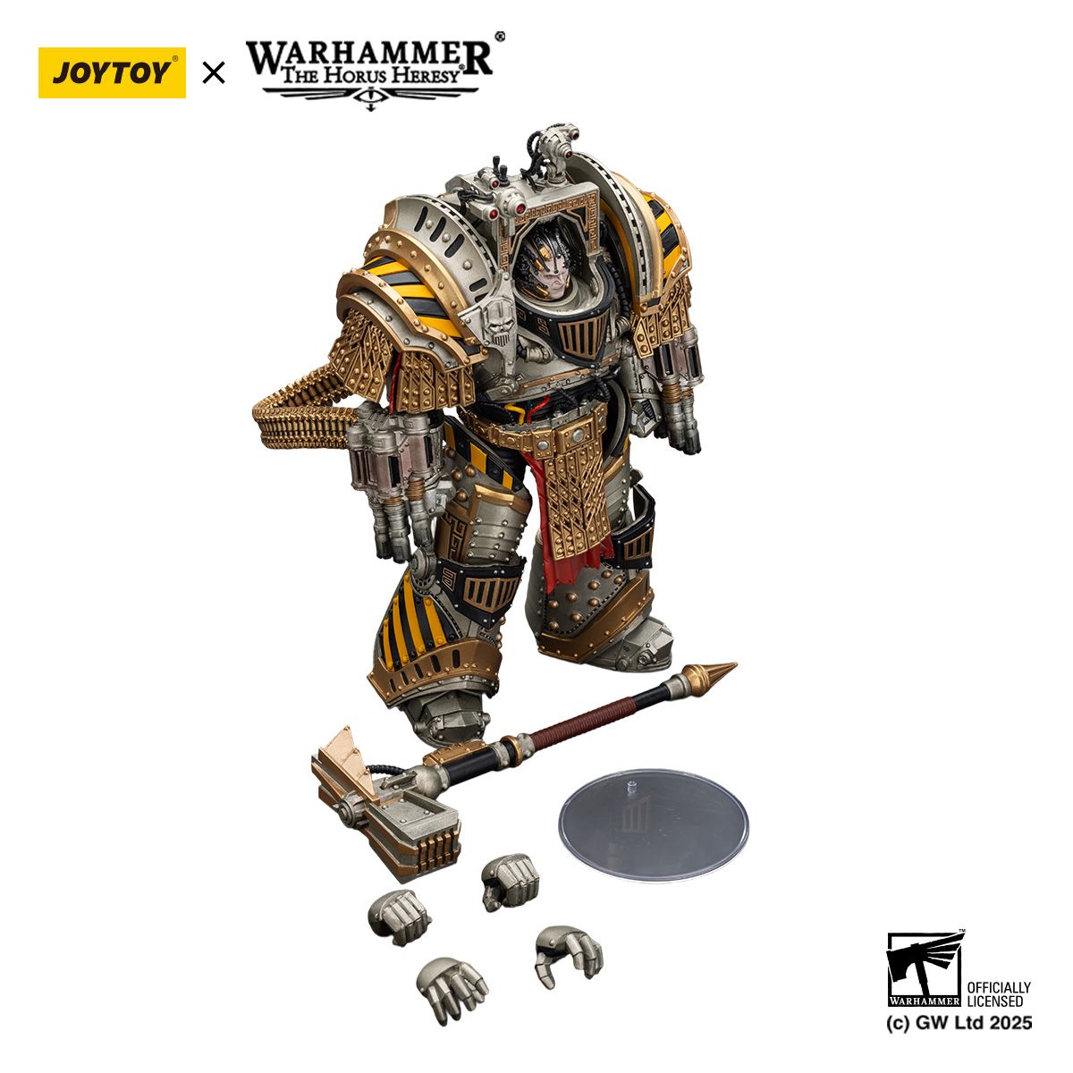PRE-ORDER Joy Toy Warhammer 40k Iron Warriors Perturabo, Primarch of the lVth Legion