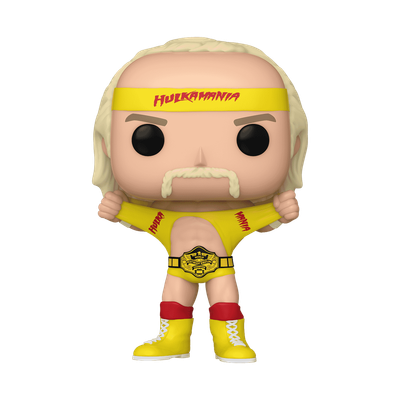 Funko WWE - Hulk Hogan with Belt Pop! Vinyl Figure