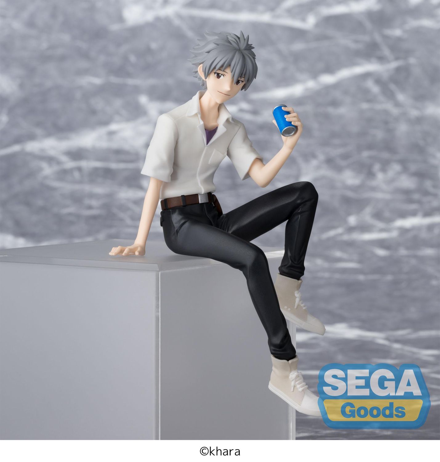 PRE-ORDER Good Smile Evangelion New Theatrical Edition PM Perching Figure - Kaworu Nagisa
