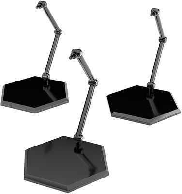 PRE-ORDER Good Smile The Simple Stand x3 Black For Figures and Models Hex Type