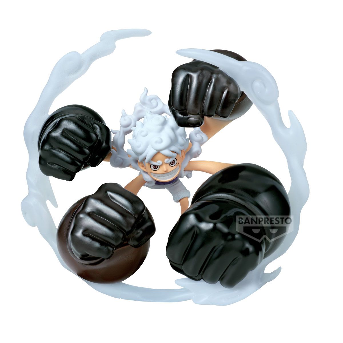 PRE-ORDER Banpresto One Piece World Collectable Figure Special Monkey D. Luffy Gear 5 Gum Gum Dawn Gatling