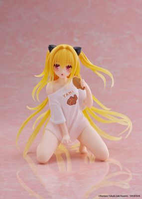 PRE-ORDER Good Smile To Love-Ru Darkness Desktop Cute Figure - Golden Darkness (Roomwear Ver.)