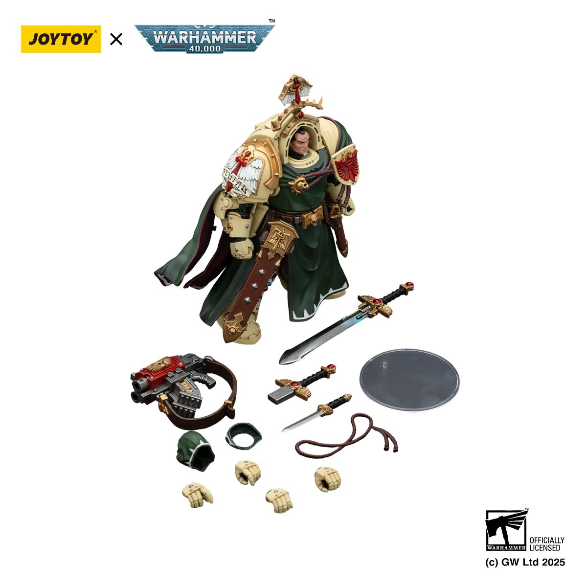 PRE-ORDER Joy Toy Dark Angels Belial, Grand Master of The Deathwing With the Sword of Silence and Storm Bolter