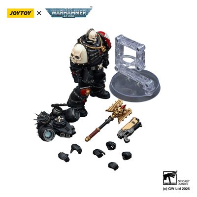 PRE-ORDER Joy Toy Dark Warhammer 40k Blood Angels Lemartes With Jump Pack,Blood Crozius and Absolver Bolt Pistol