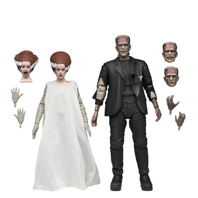 PRE-ORDER NECA Universal Monsters Bride of Frankenstein 90th Anniversary - The Monster and His Mate 2 Pack 7&quot; Action Figure