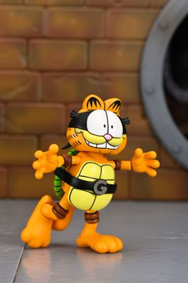 PRE-ORDER NECA Teenage Mutant Ninja Turtles (Archie Comics) x Garfield - Ultimate Garfello and Odie