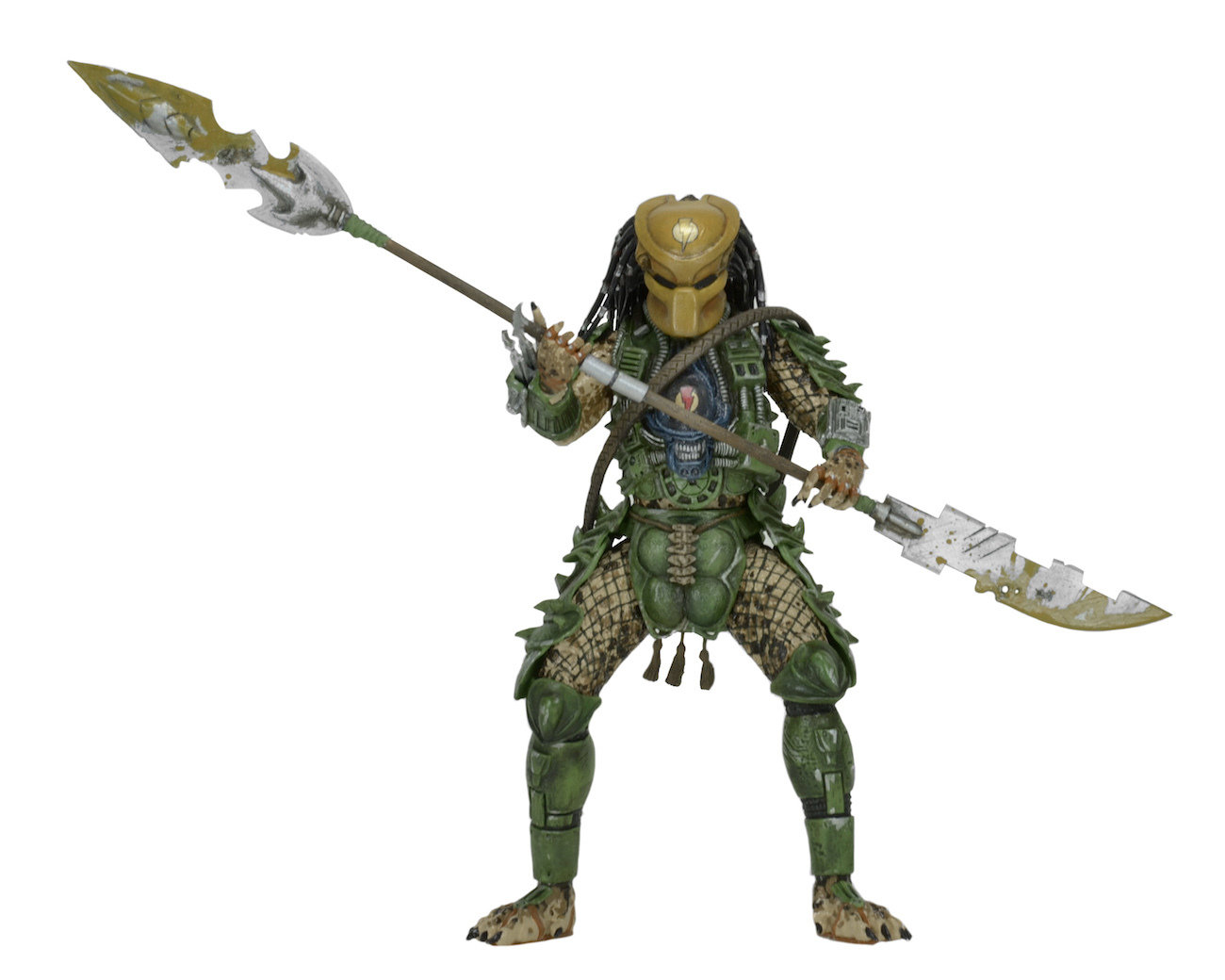 Neca Predator- 7" Scale Action Figure - Series 18 Broken Tusk Predator