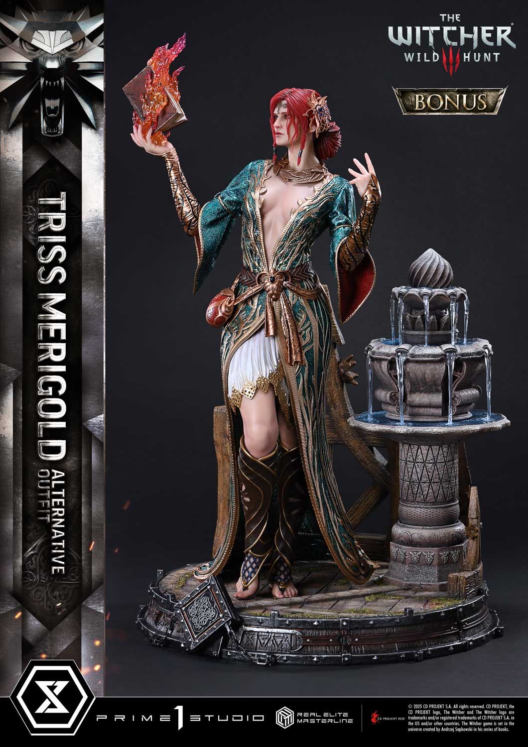 PRE-ORDER Prime1 Real Elite Masterline The Witcher 3: Wild Hunt Triss Merigold Alternative Outfit Bonus Version
