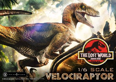 PRE-ORDER Prime1 Legacy Museum Collection The Lost World: Jurassic Park (Film) Velociraptor 1/6 scale