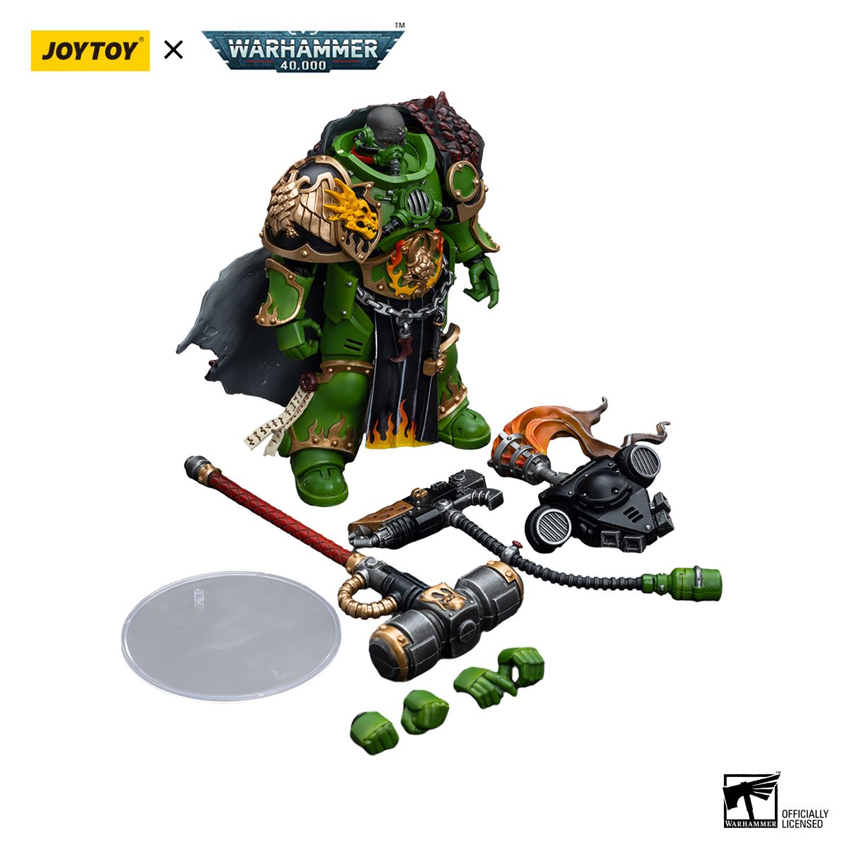 PRE-ORDER Joy Toy Dark Warhammer 40k Salamanders Captain Adrax Agatone (2025)