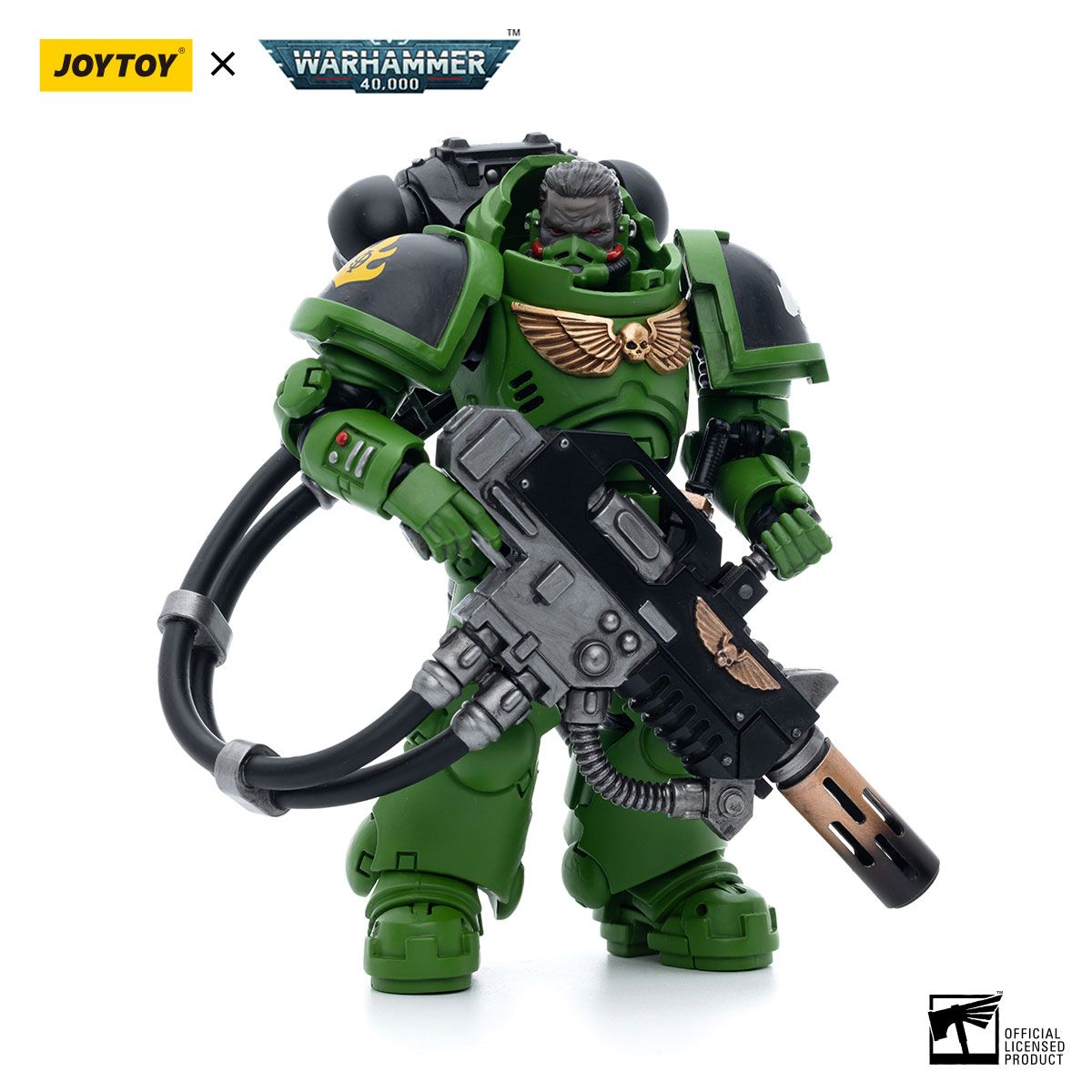 PRE-ORDER Joy Toy Dark Warhammer 40k Salamanders Eradicators Brother T&#39;Kren (2025)