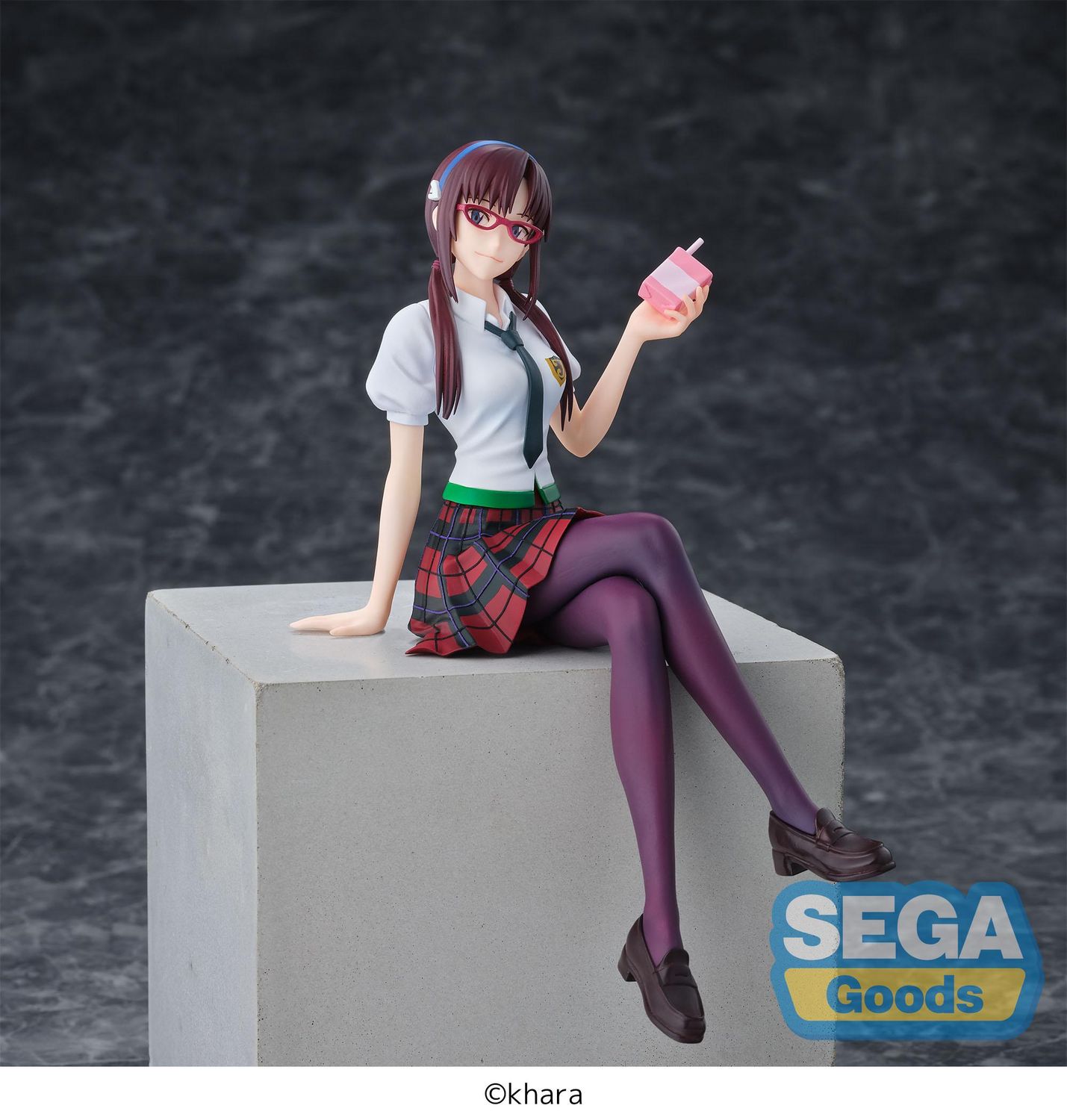 PRE-ORDER Good Smile Evangelion New Theatrical Edition PM Perching Figure Mari Makinami Illustrious