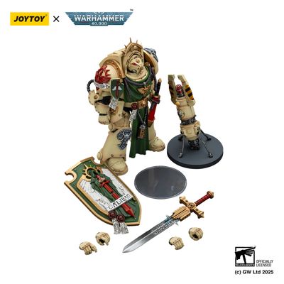 PRE-ORDER Joy Toy Warhammer 40k Dark Angels Deathwing Knight 1 With power Sword, Storm Shield and Teleport Homer