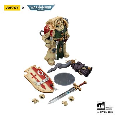 PRE-ORDER Joy Toy Warhammer 40k Dark Angels Deathwing Knight 2 With power Sword, Storm Shield and Watcher in the Dark