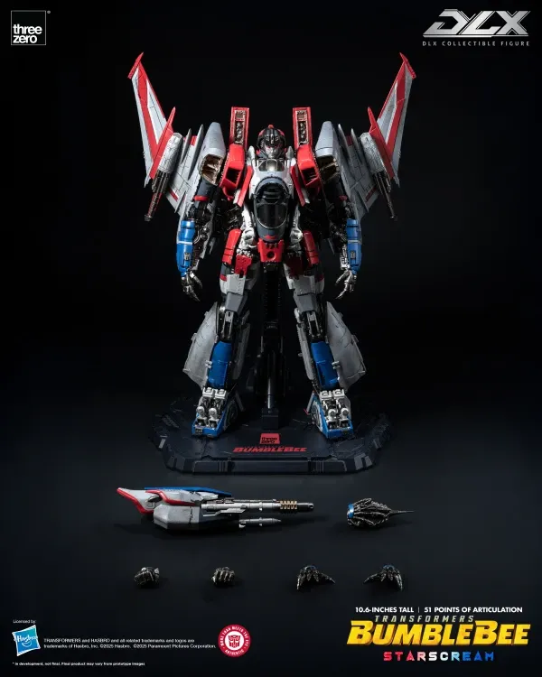 PRE-ORDER ThreeZero Transformers: Bumblebee DLX Starscream