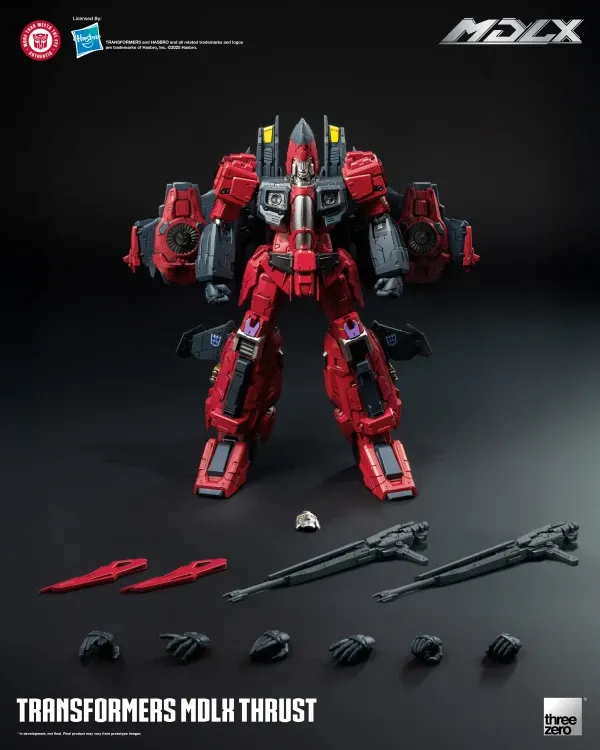 PRE-ORDER ThreeZero Transformer MDLX THrust