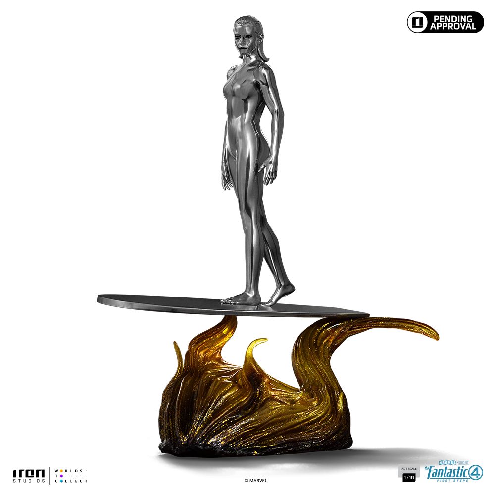 PRE-ORDER Iron Studios Silver Surfer Fantastic 4 Art Scale 1/10