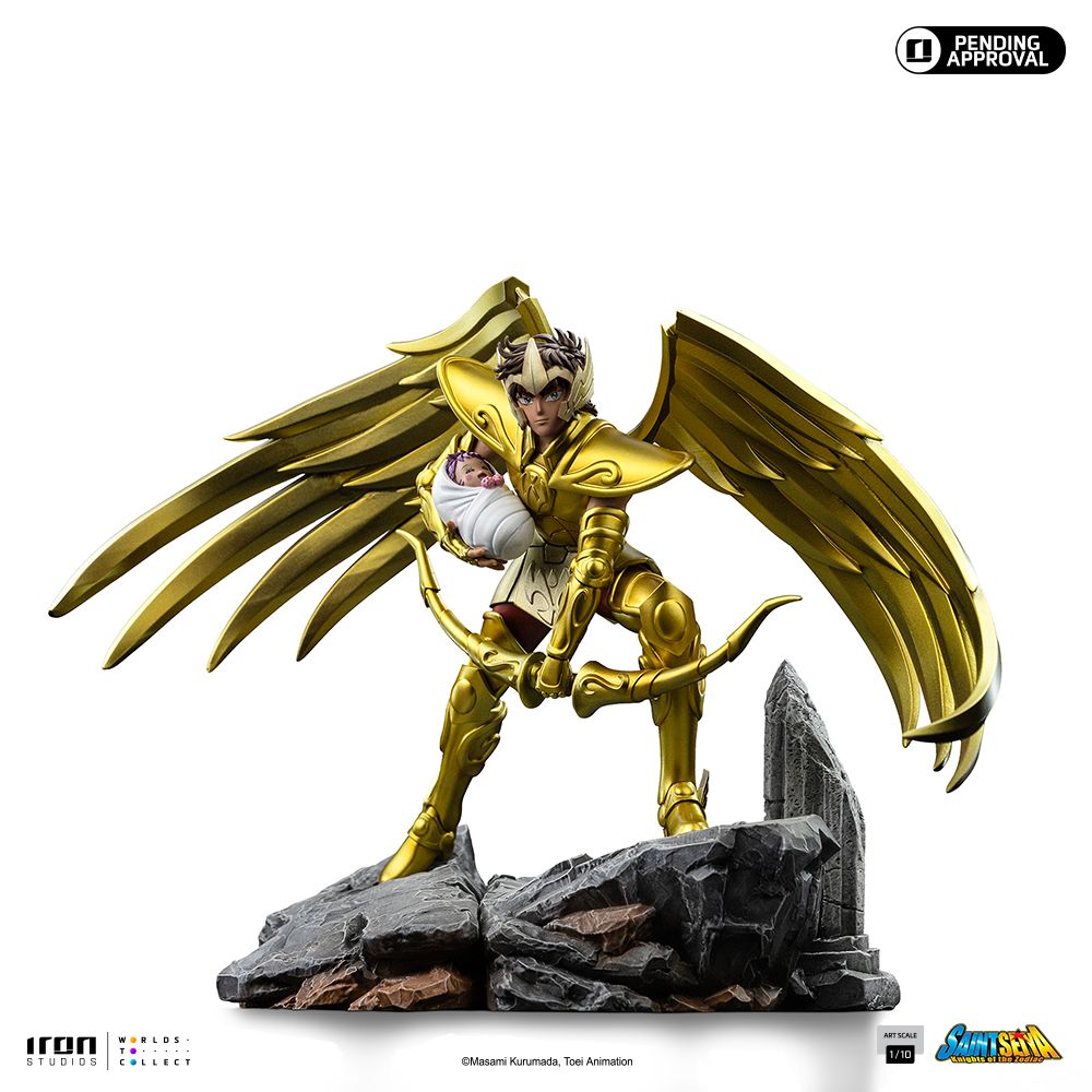 PRE-ORDER Iron Studios Sagittarius Aiolos Saint Seiya Art Scale 1/10