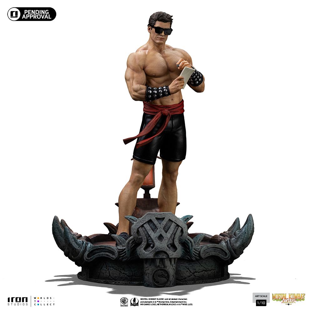 PRE-ORDER Iron Studios Johnny Cage Mortal Kombat Art Scale 1/10