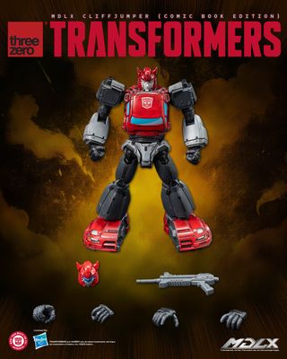 PRE-ORDER ThreeZero Transformers MDLX Cliffjumper (Comic Book Edition)