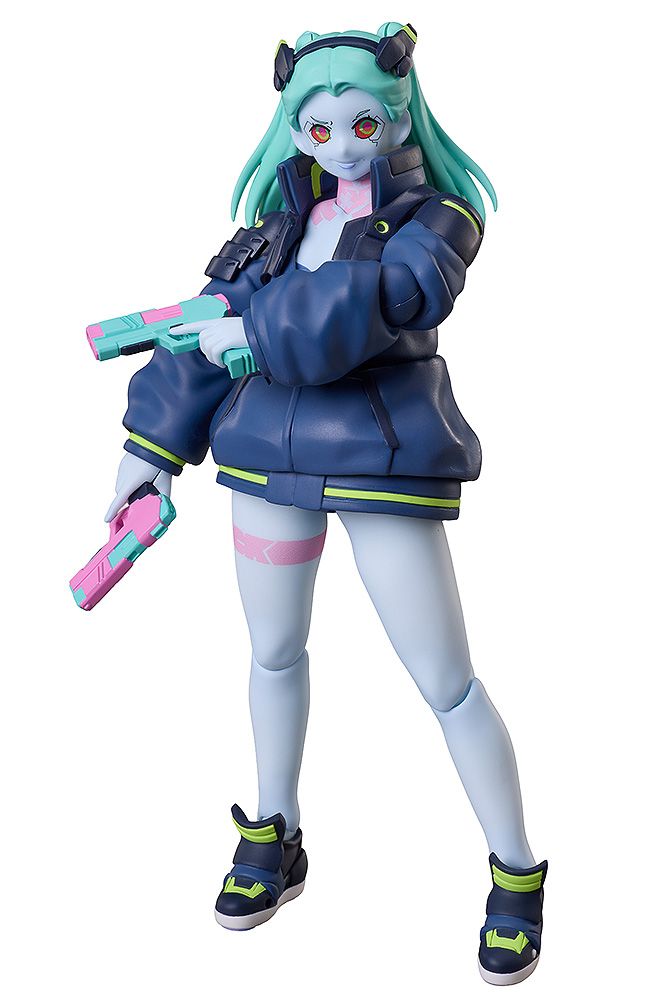 PRE-ORDER Good Smile Cyberpunk Edgerunners Buzzmod Rebecca 1/12 Scale Action Figure