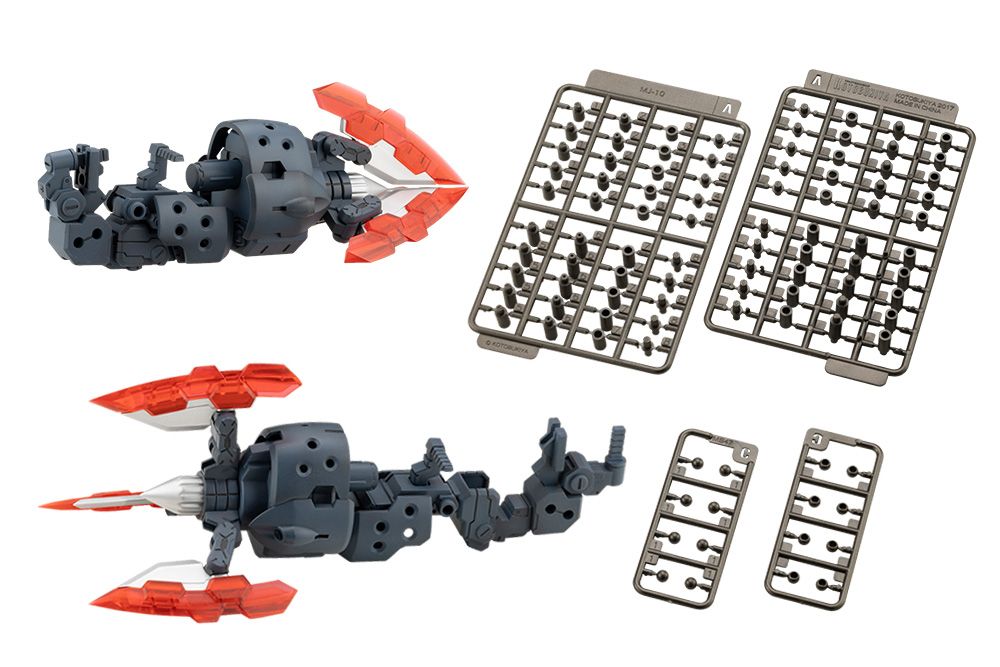 PRE-ORDER Kotobukiya M.S.G. Heavy Weapon Unit65 Dual Spiral Crusher Set Plastic Model Kit