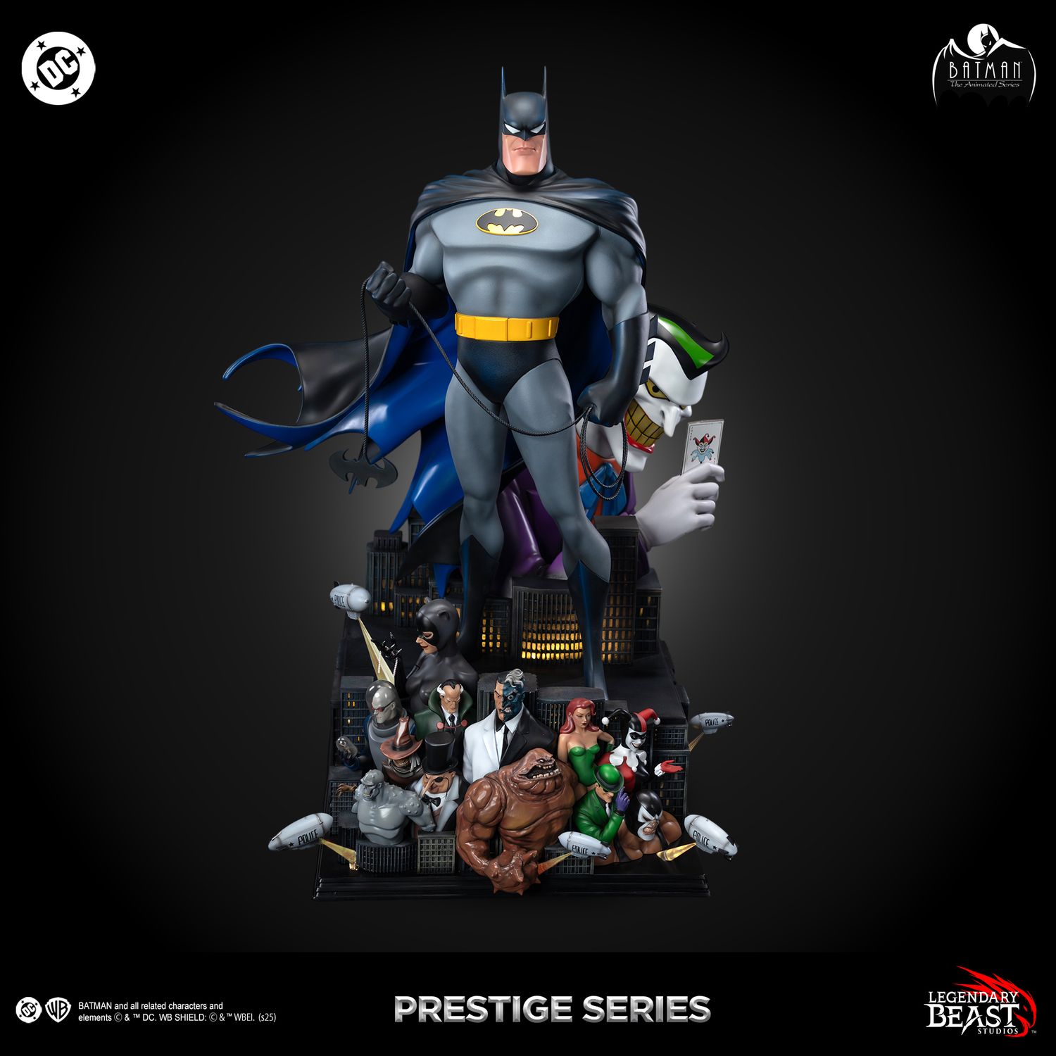 PRE-ORDER Legendary Beasts Studios Batman: The Animated Series Statue (Full Color Edition)
